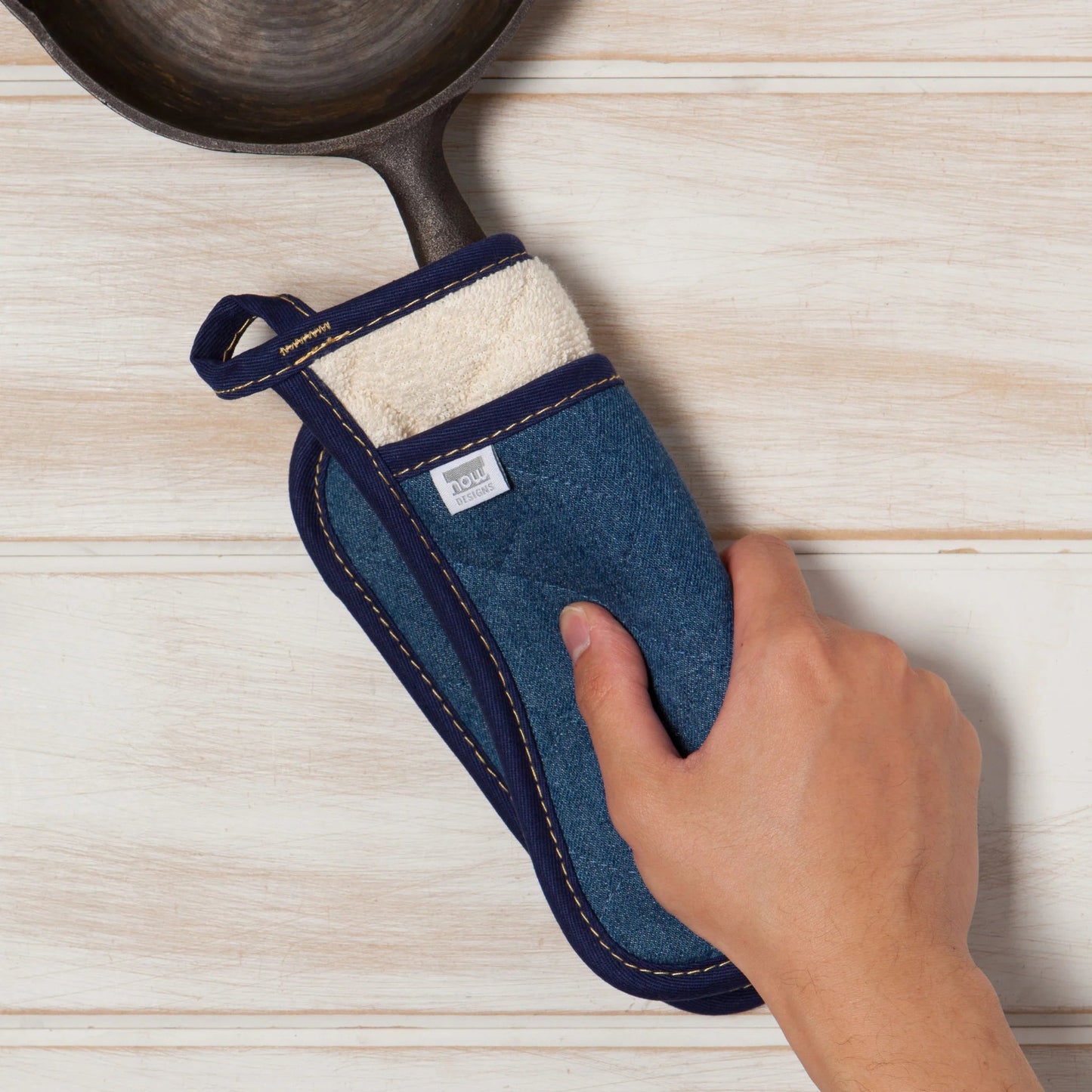 Superior Denim Pot Holder