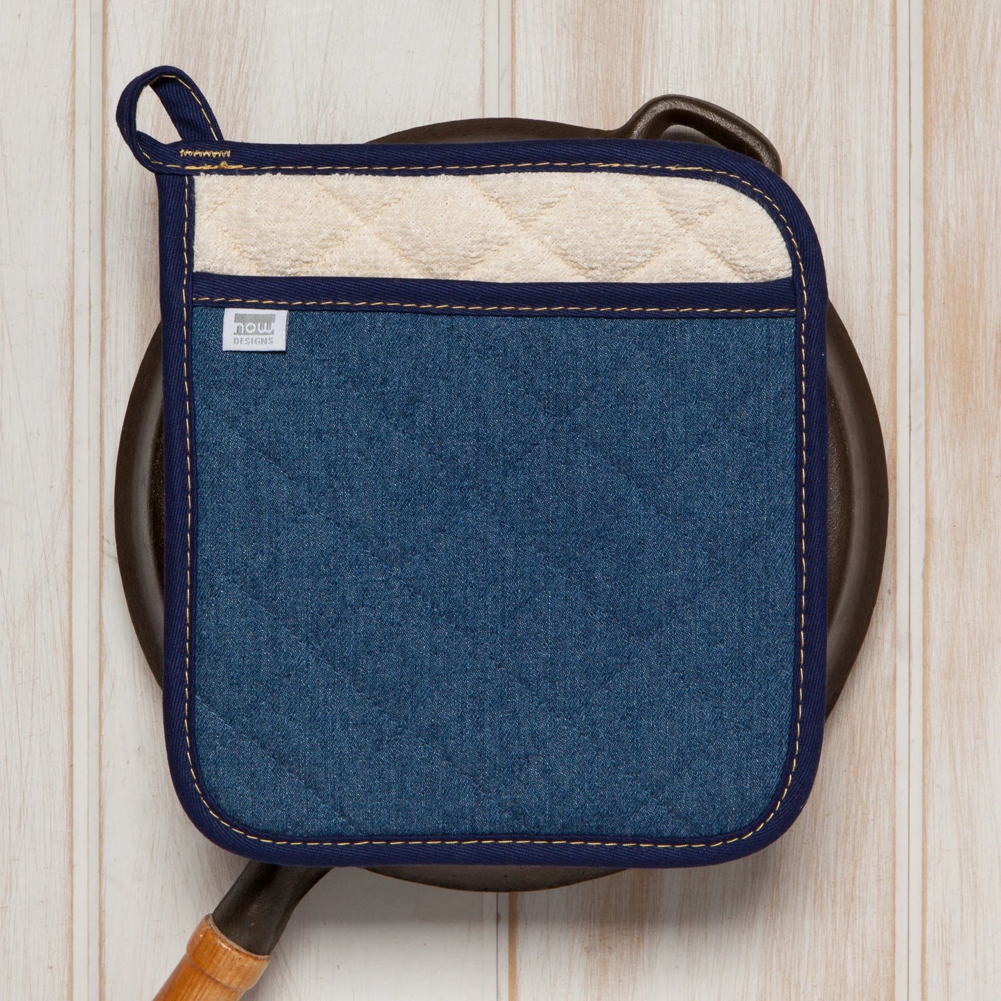 Superior Denim Pot Holder