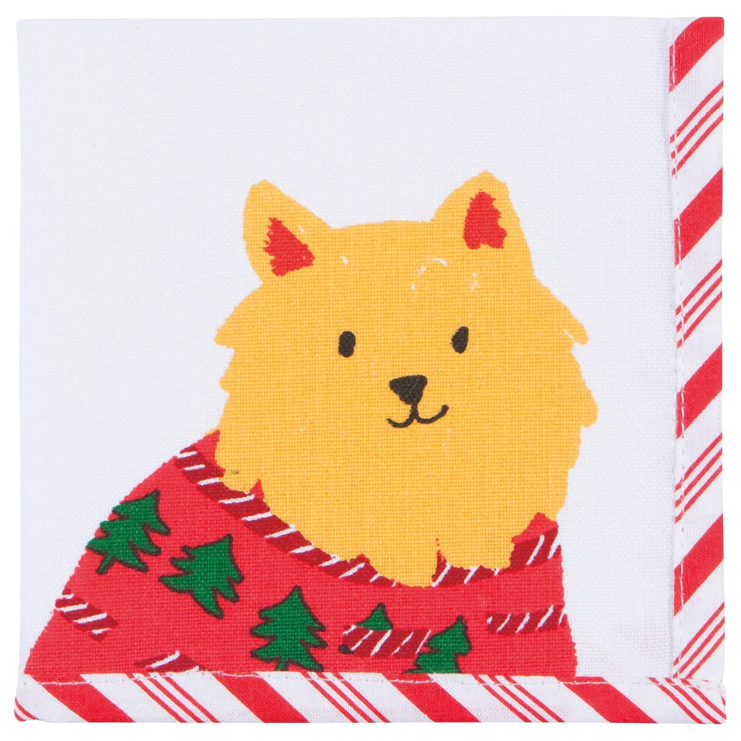 Cocktail Holiday Hounds Napkin Set of 4