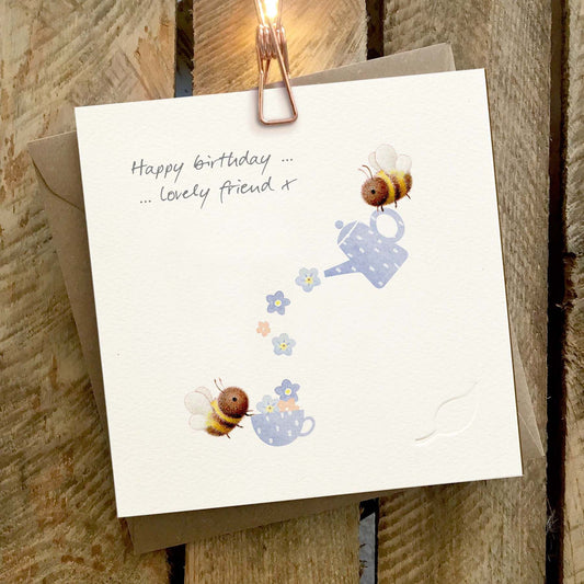 Happy Birthday Lovely Friend Card