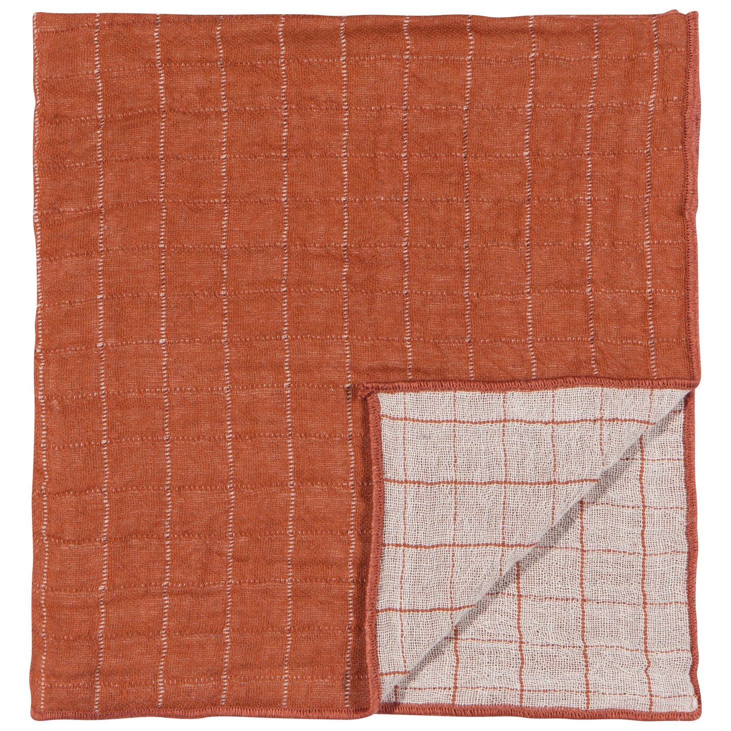 Double Weave Cinnamon Stick Napkin Set of 4