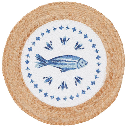 Aveiro Braided Round Placemat Set of 2