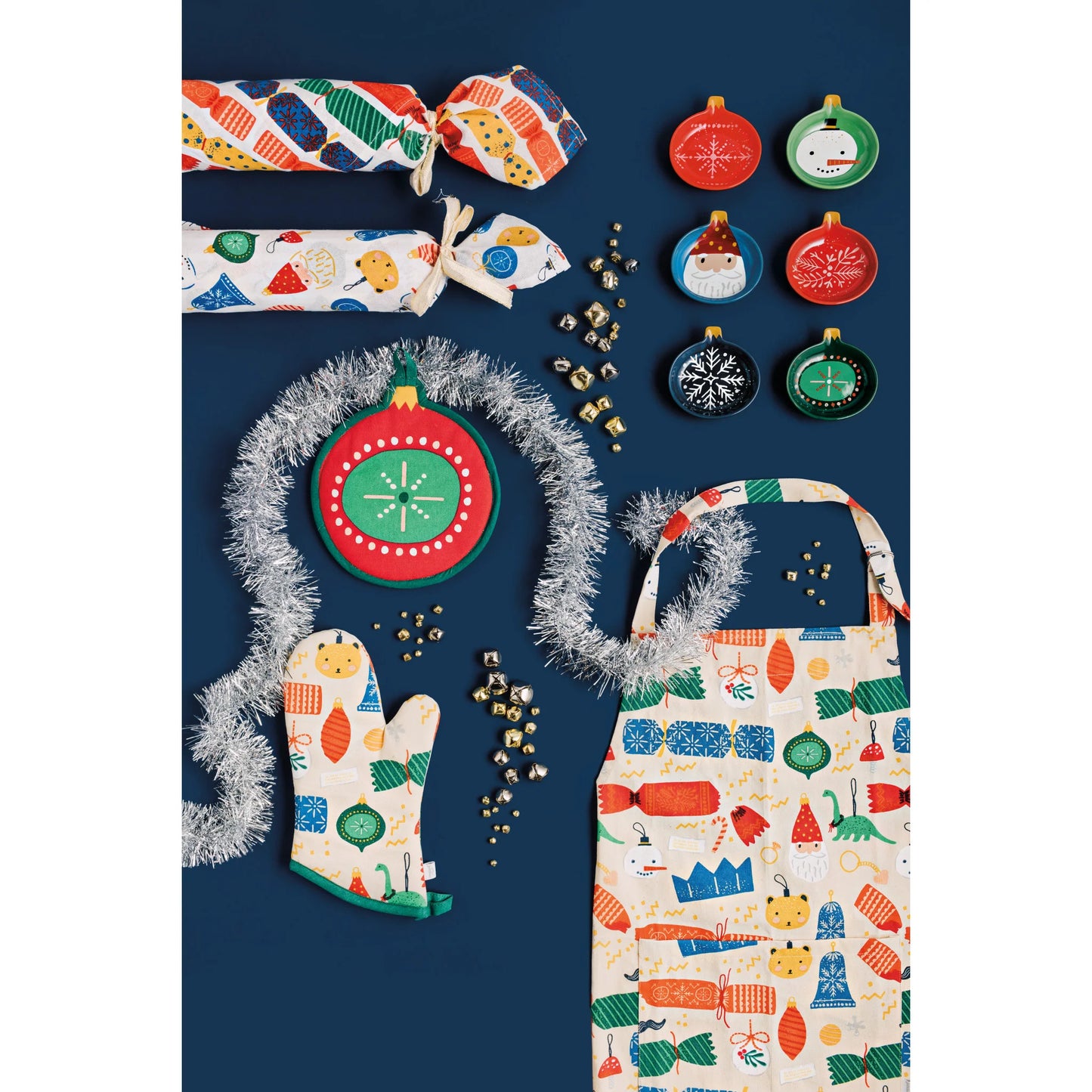 Christmas Charms Floursack Dishtowels Set of 2