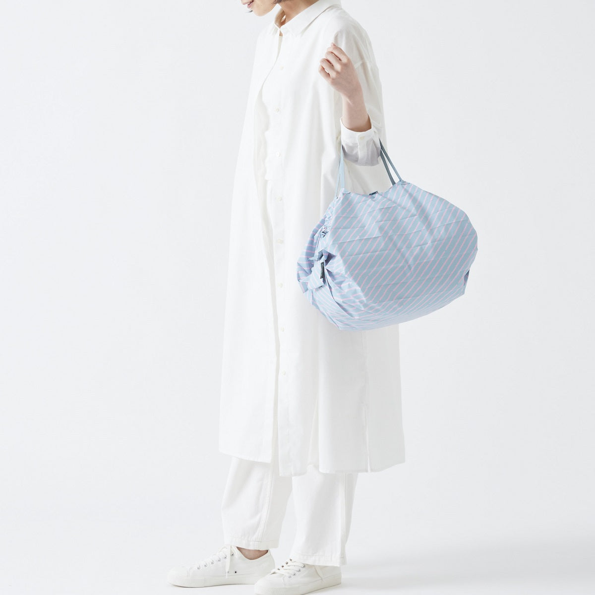 Shupatto Compact Reusable Bag Medium Asahi Morning Sun