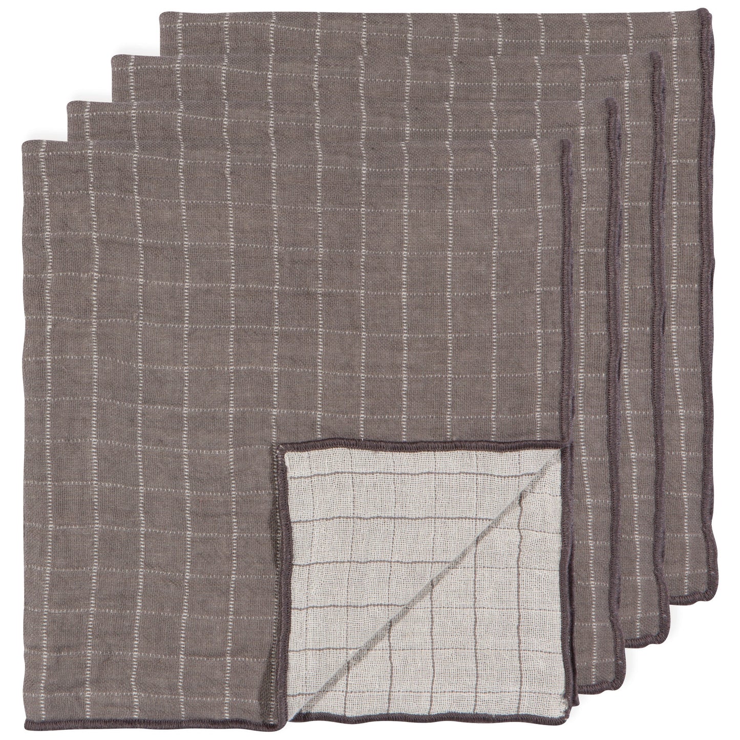 Double Weave Shadow Napkin Set of 4