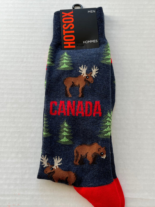 Canada Moose Men's Crew Socks