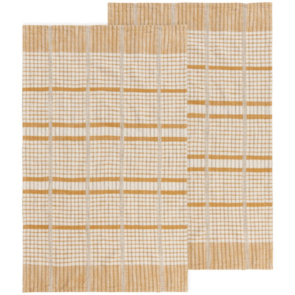 Saffron Finley Check Dishtowels Set of 2