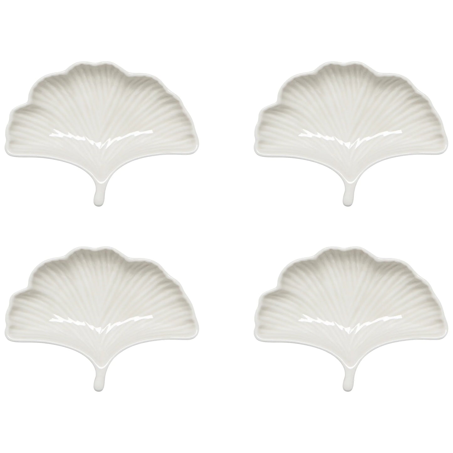 Ginkgo Dipping Dishes Set of 4