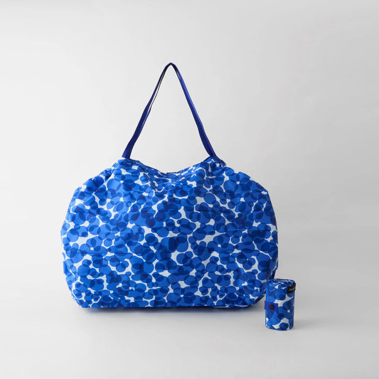 Shupatto Compact Reusable Bag Large Umi Ocean
