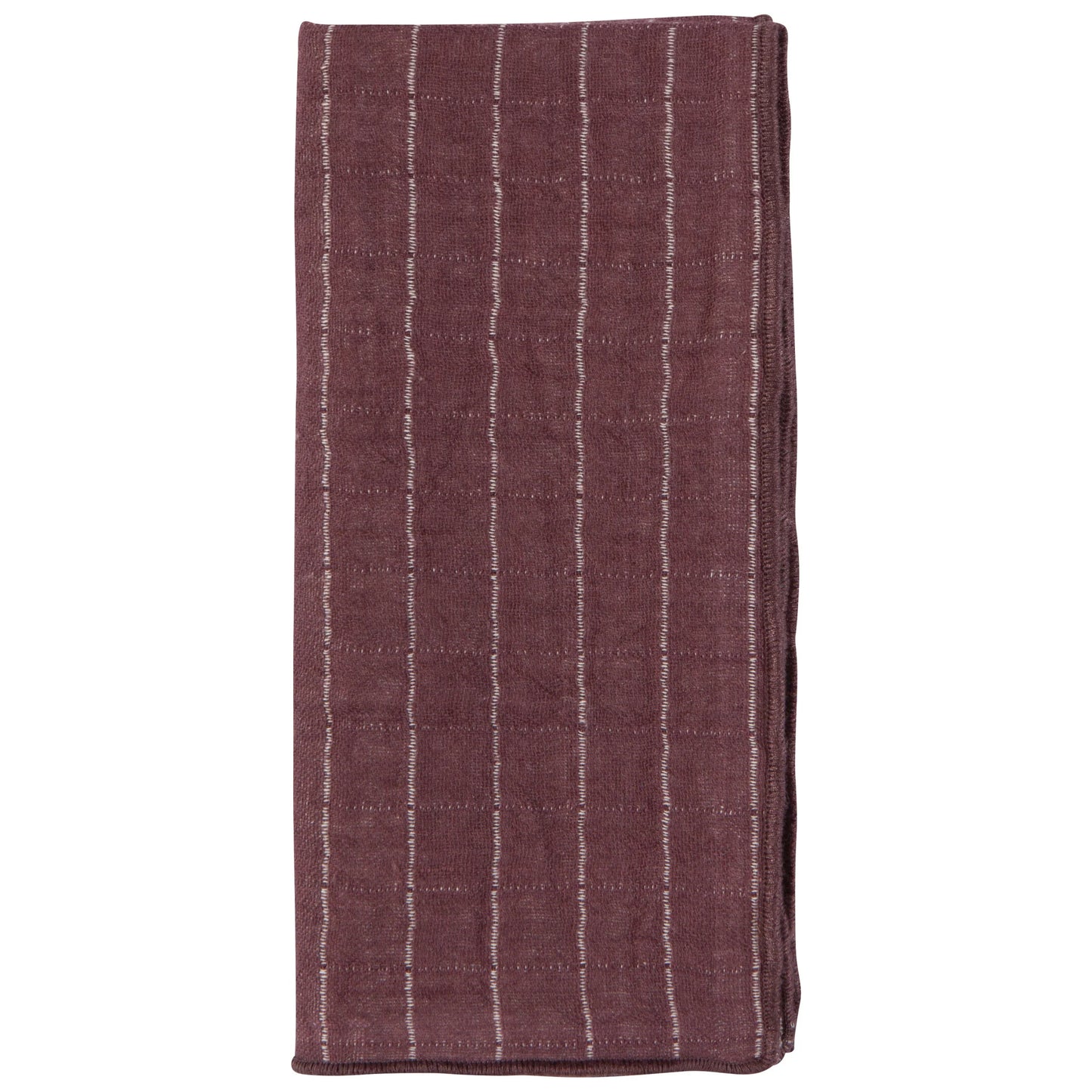 Ash Plum Double Weave Napkins Set of 4