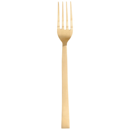 Flatware Edge Matte Gold Set of 5