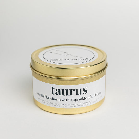 Taurus Candle