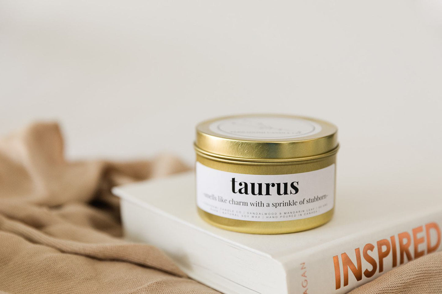 Taurus Candle