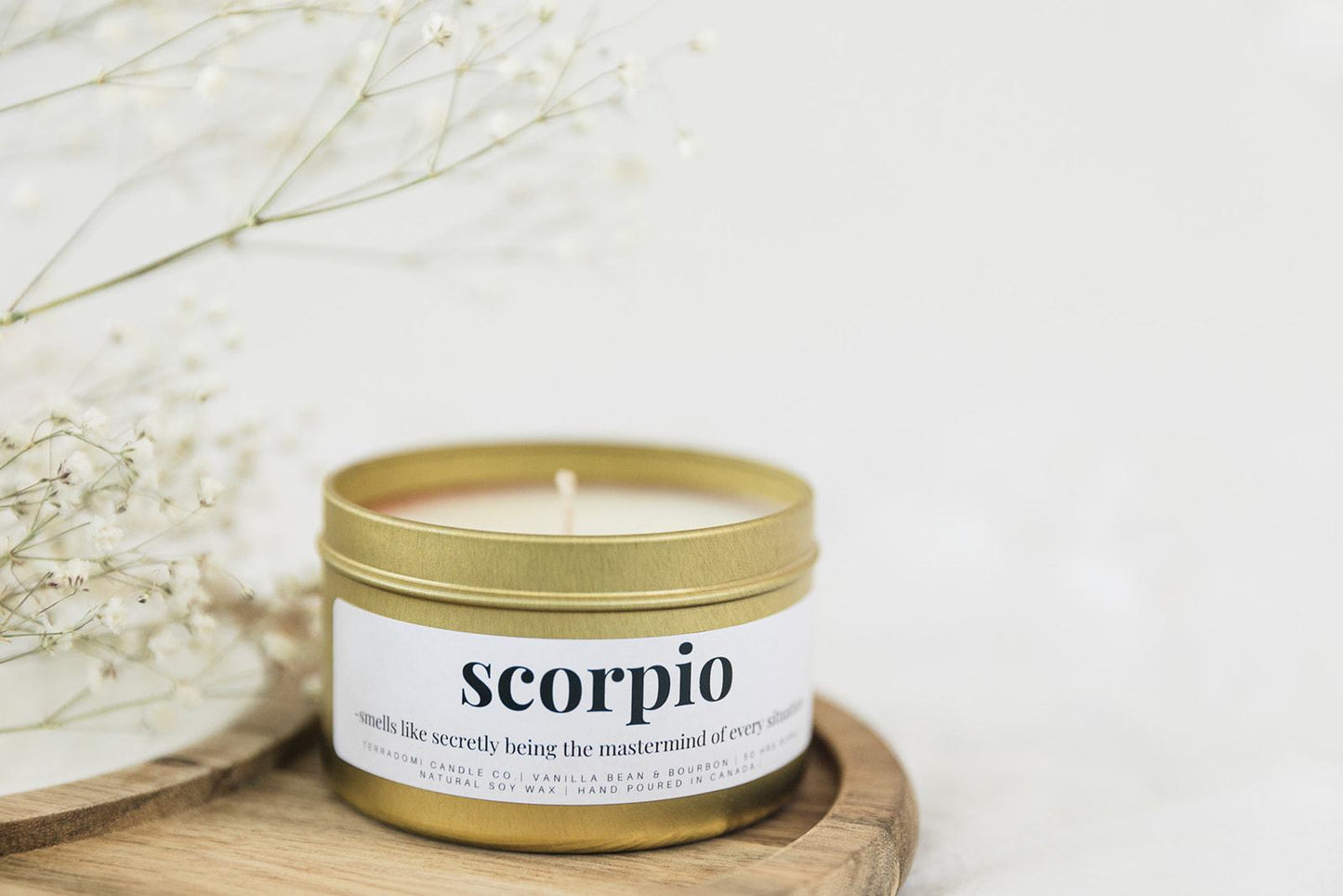 Scorpio Candle