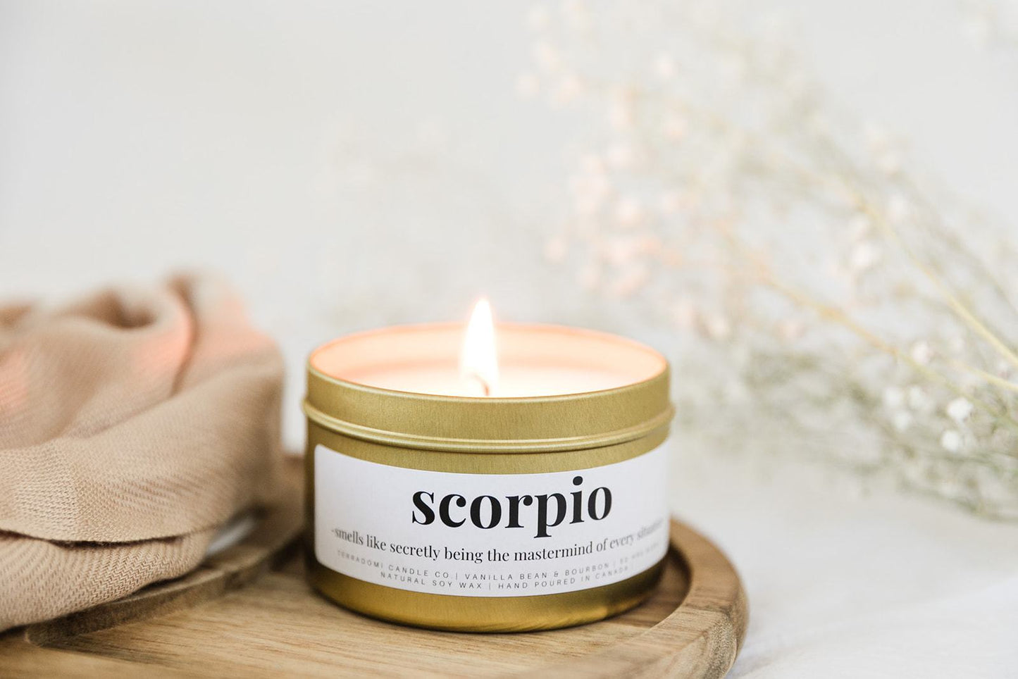 Scorpio Candle