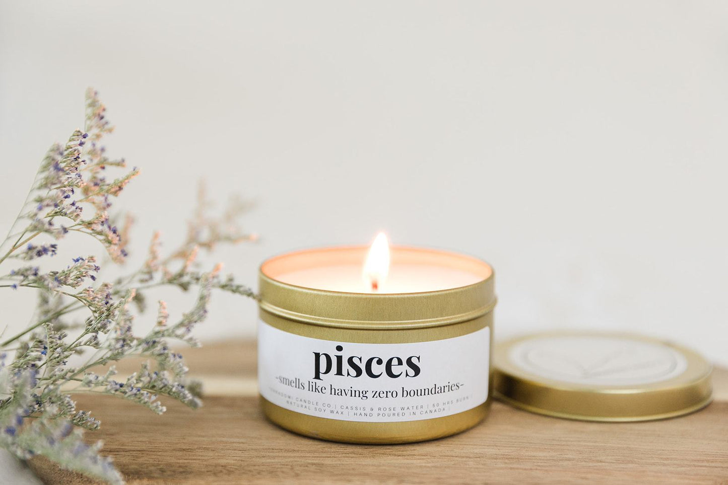 Pisces Candle