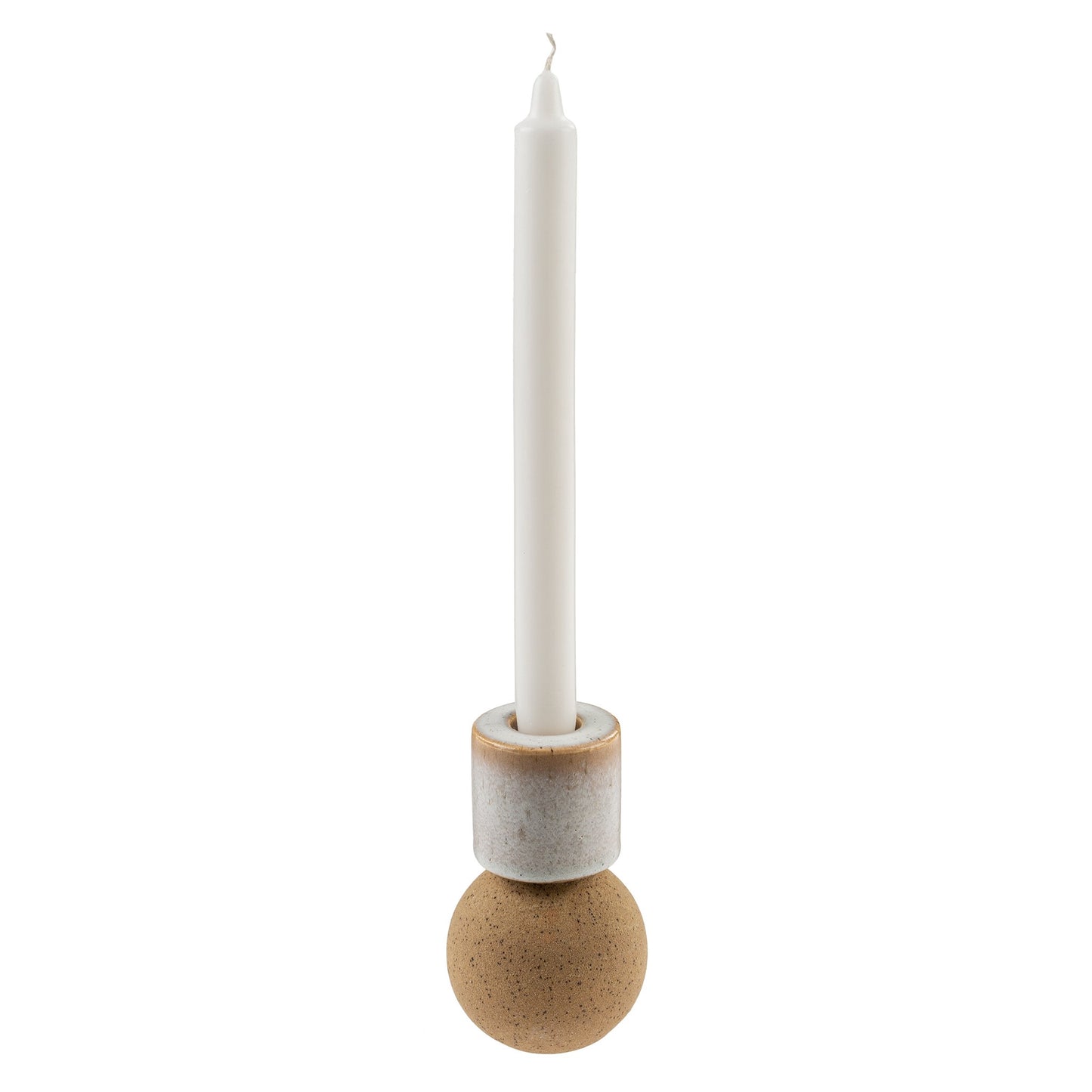 Sandy Clay Candle Holder