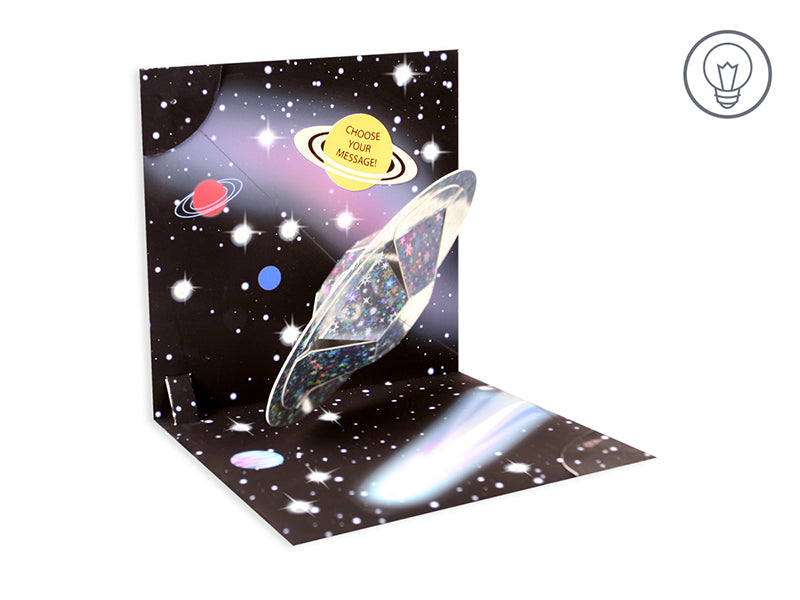Pop Up Outer Space Card