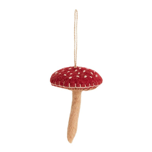 F41 - Felt Fun Fungi Ornament