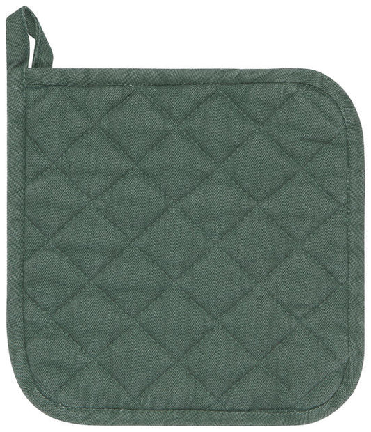 Potholder Stonewash Heirloom Jade