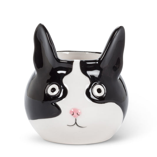 Cat Head Planter Small