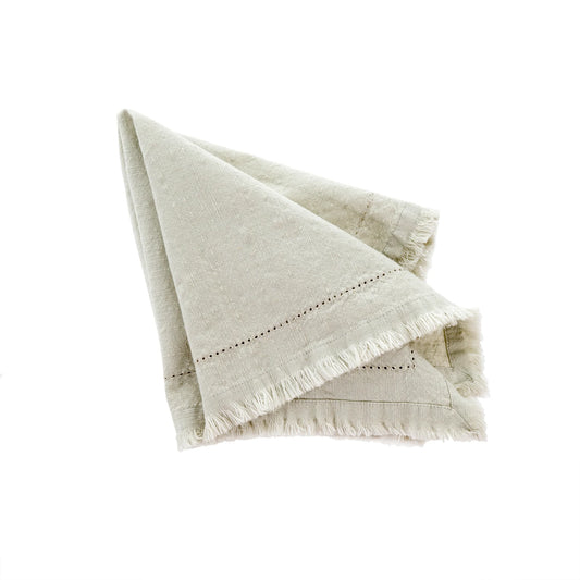 Frayed Edge Napkin Moonstruck Set of 2