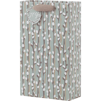 Winter Willows Double Bottle Gift Bag