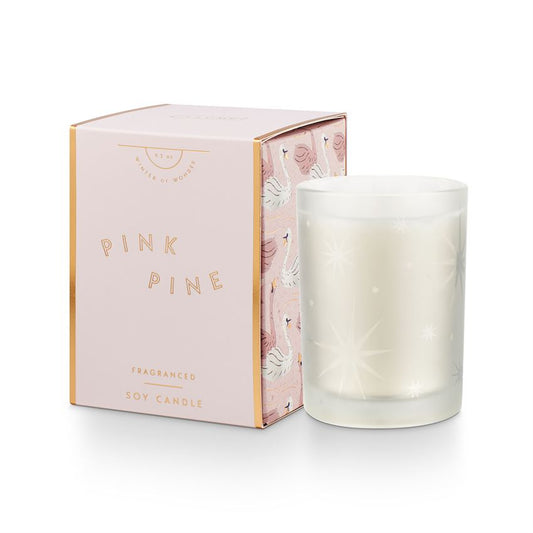 Pink Pine Boxed Candle