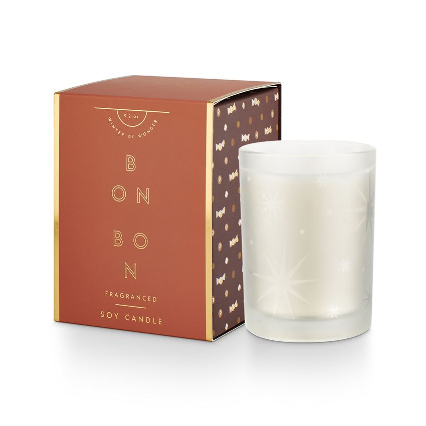 Bon Bon Boxed Glass Candle