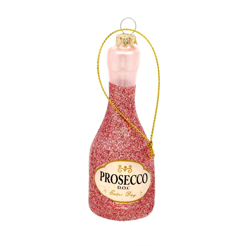 Prosecco Party Ornament Pink