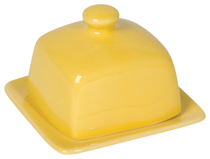 Butter Dish Square Lemon