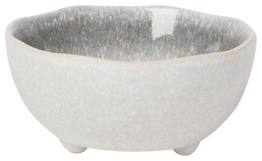 Reactive Glaze Mineral Bowl Mist Gray
