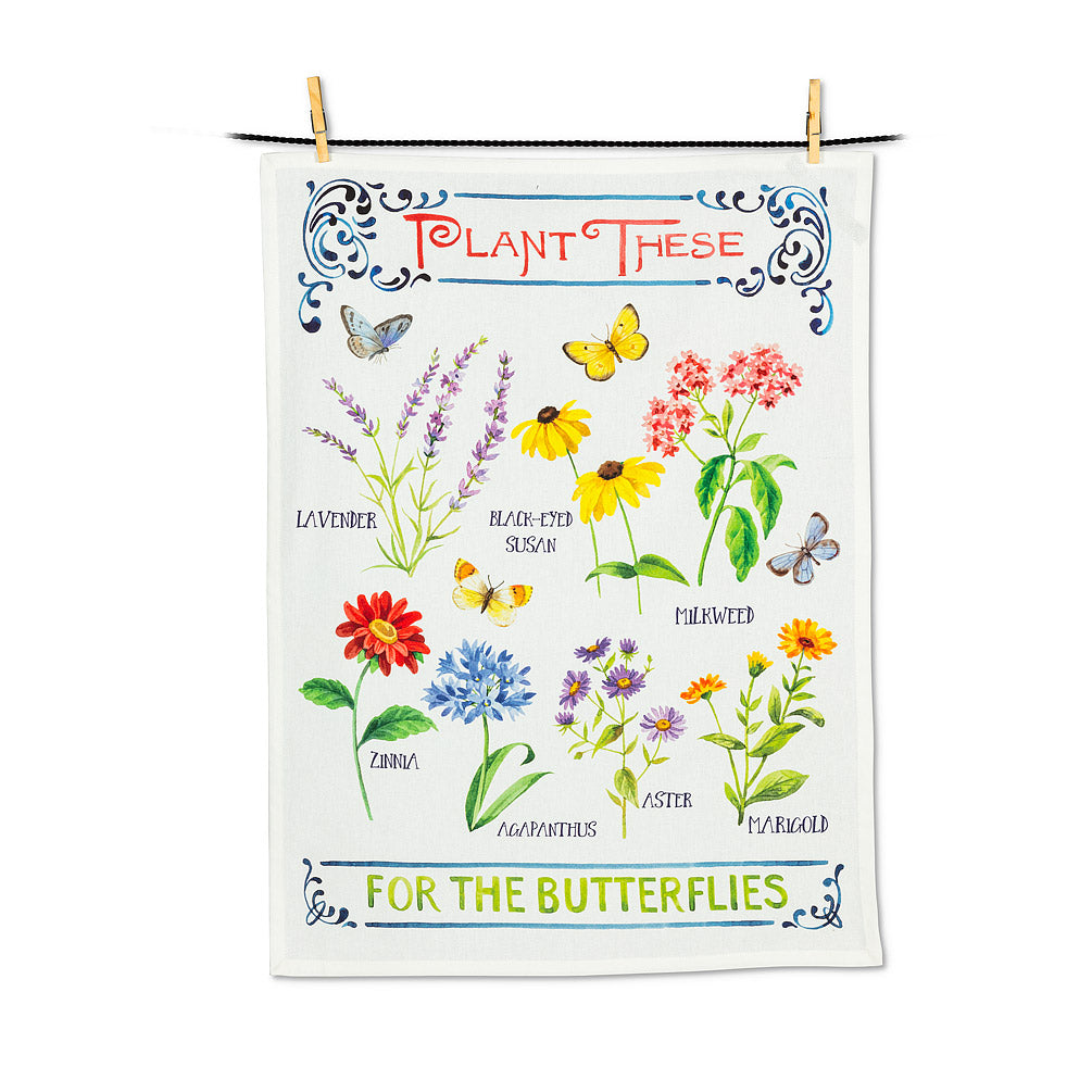 For Butterflies Tea Towel
