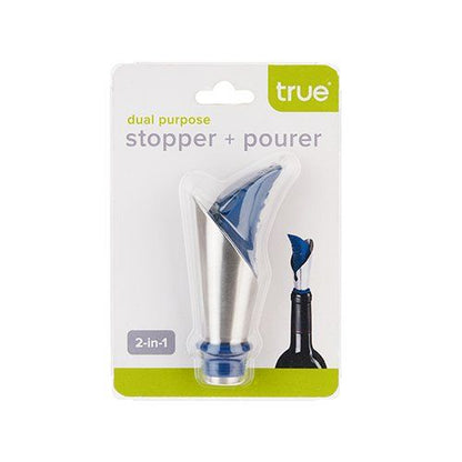 Duo Stopper & Pourer Assoted Colours