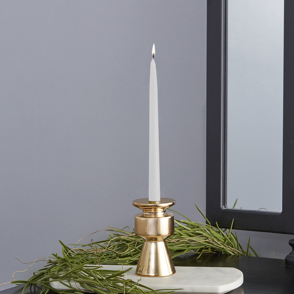 Taper Candle 9" X 7/8" Ivory