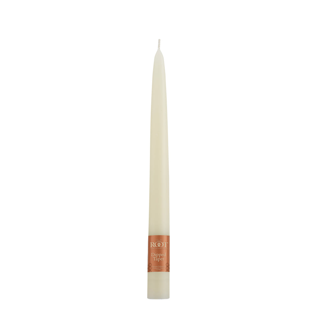 Taper Candle 9" X 7/8" Ivory