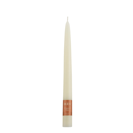 Taper Candle 9" X 7/8" Ivory