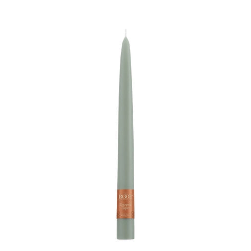 Taper Candle 9" x 7/8" Sage Green