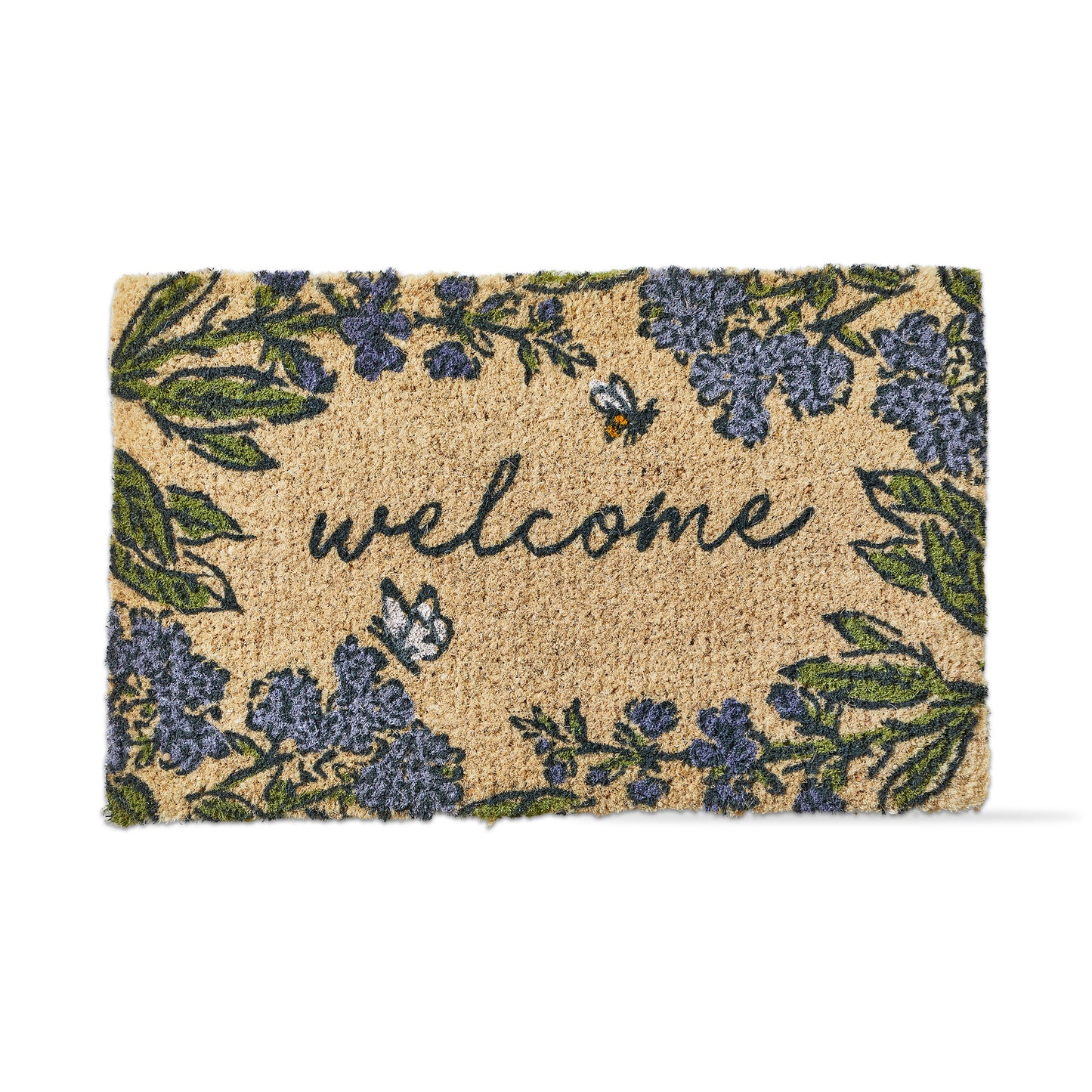 Sage Welcome Coir Doormat