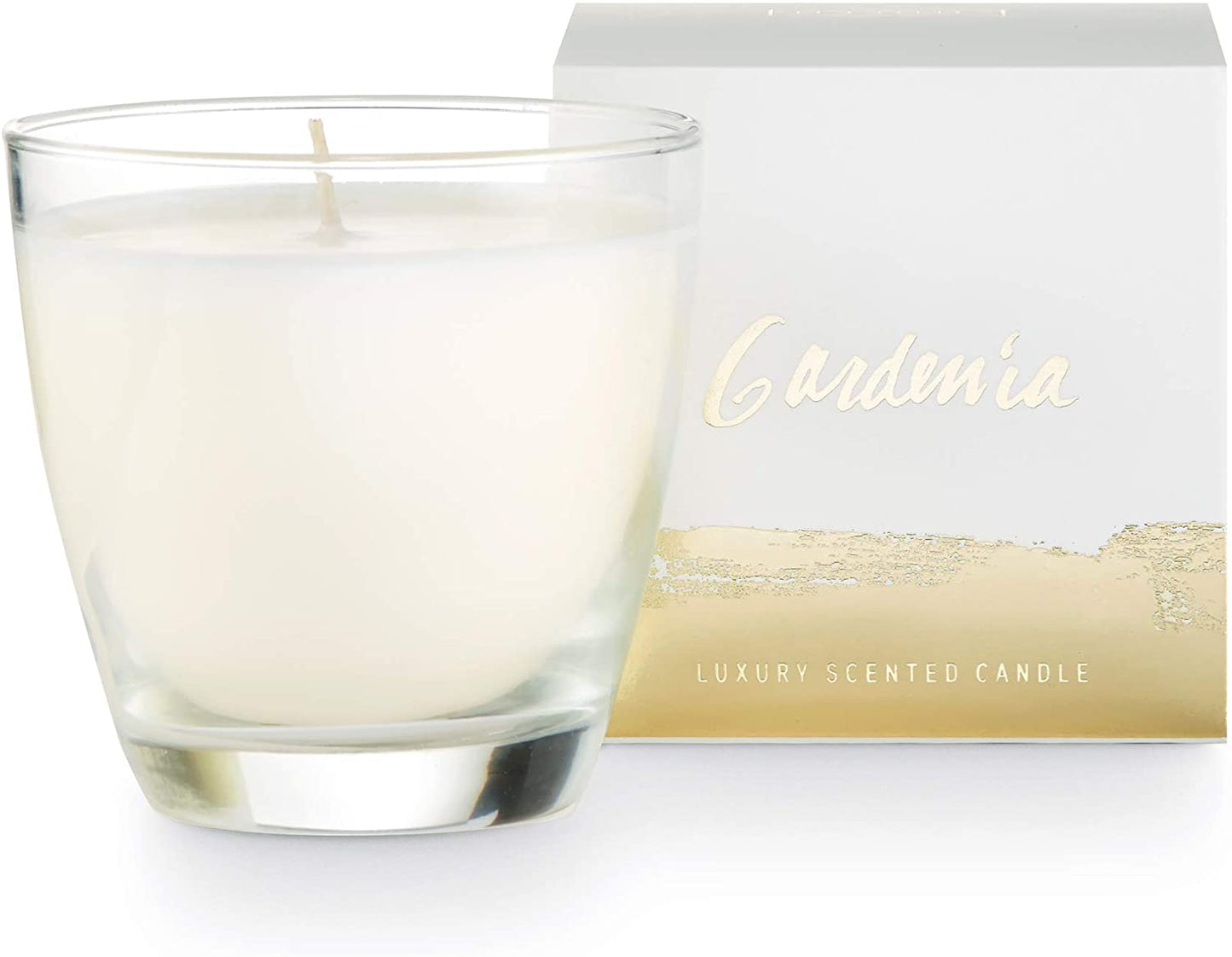 Gardenia Demi Boxed Glass Candle