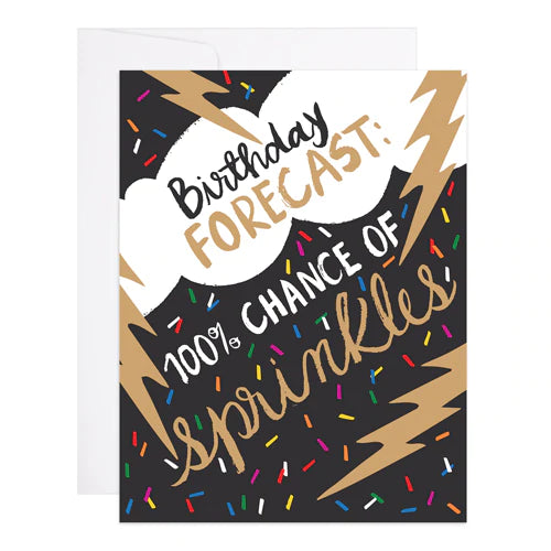 Birthday Forecast Card