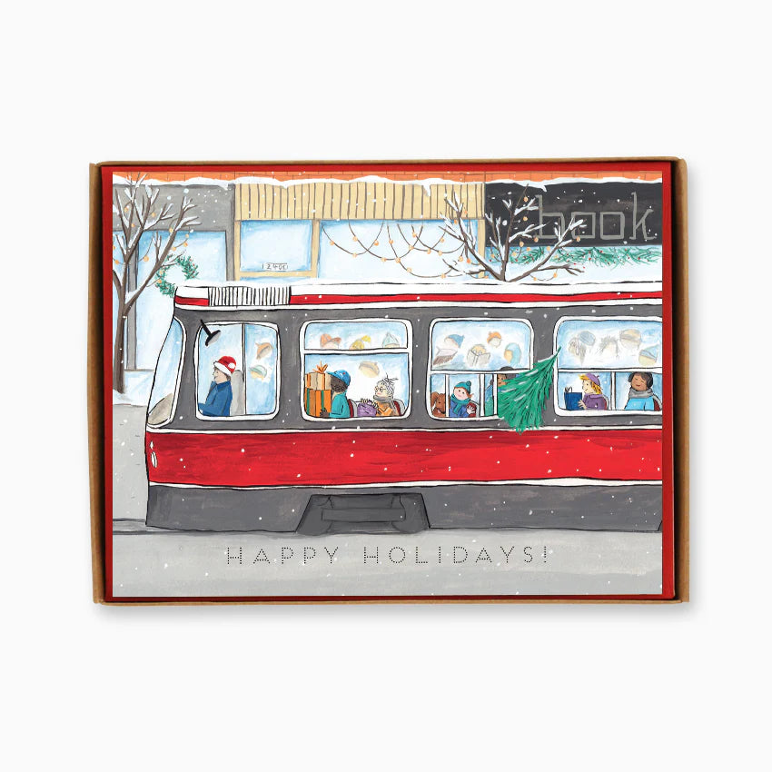Toronto Streetcar Holiday Boxed Cards