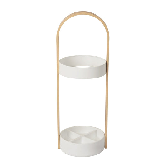 Hub Bellwood Umbrella Stand White Natural