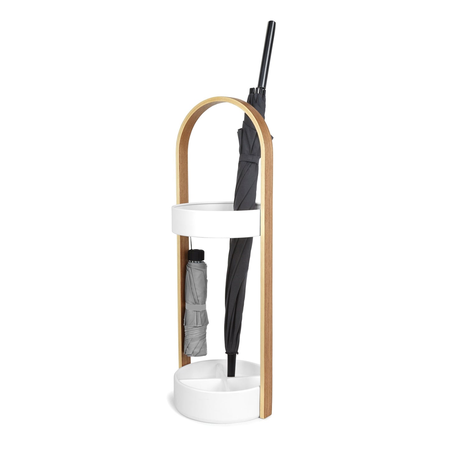 Hub Bellwood Umbrella Stand White Natural