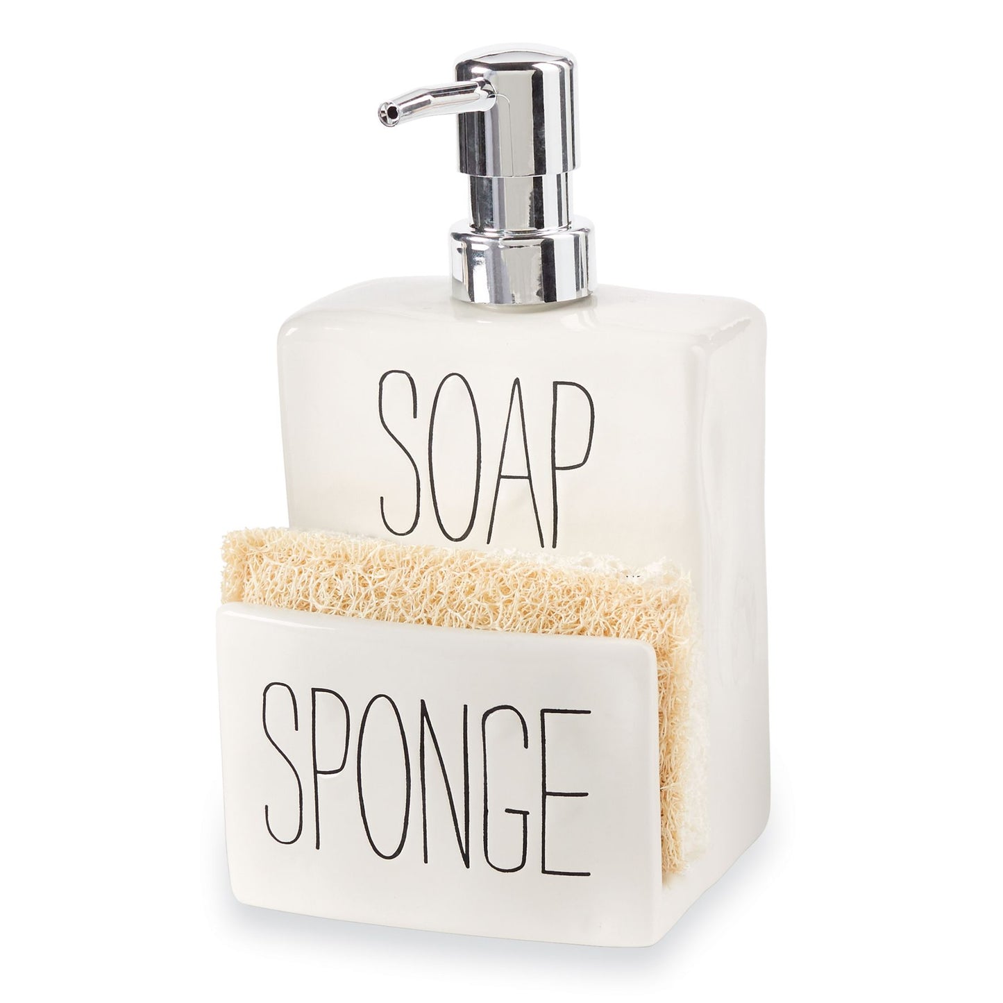 Soap Pump And Sponge Holder