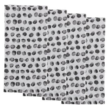 Organic Dot Dinner Napkin Set of 4