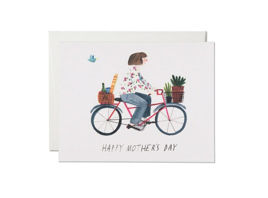 Mom Bike Mother's Day Card