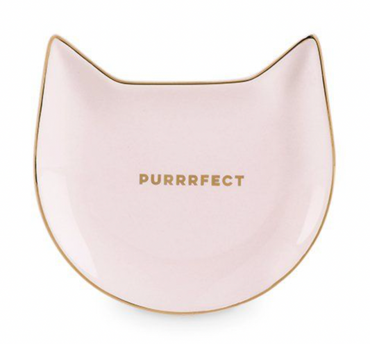 Purrrfect: Pink Cat Tea Tray