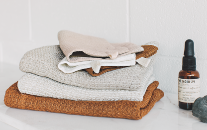 Linen Hand Towel Chambray