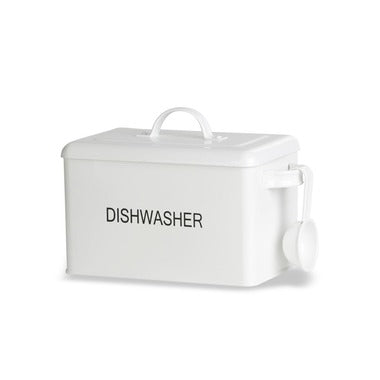Retro Dishwasher Powder & Tablets Tin Box